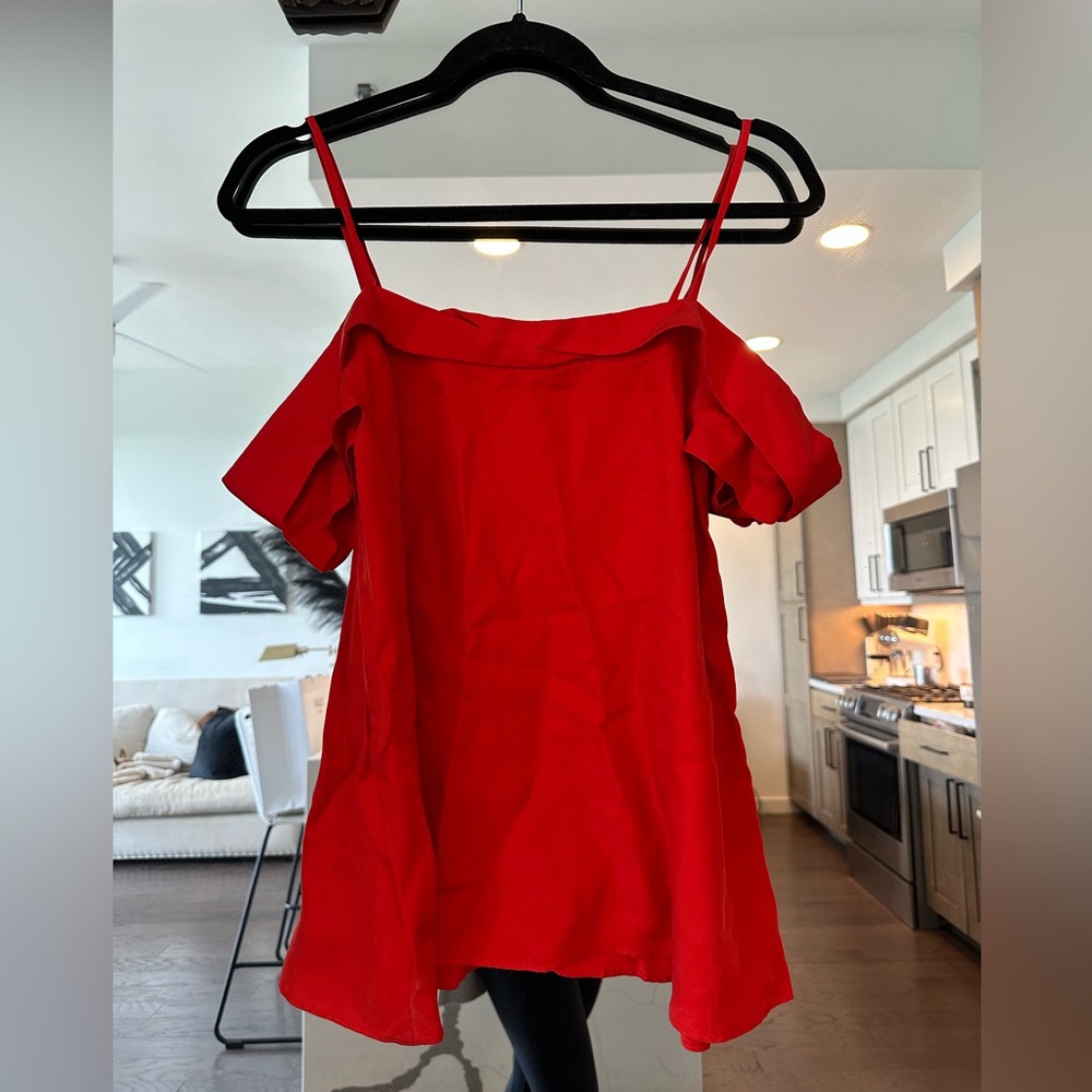 Anthropologie off the shoulder top